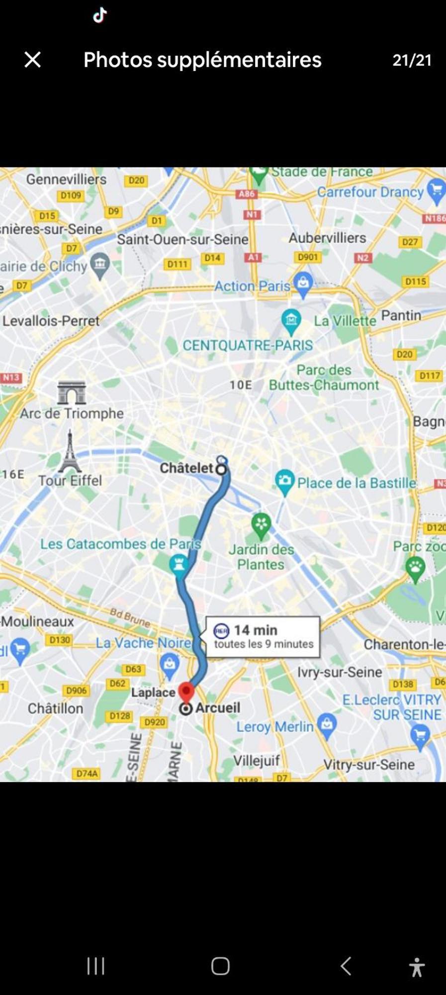 Appartement Lumineux A Arcueil-Cachan Bagian luar foto